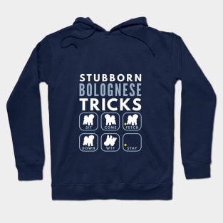 Stubborn Bichon Bolognese Tricks - Dog Training Hoodie